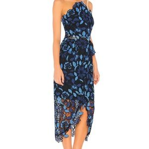 Times Dress in Blue Multi